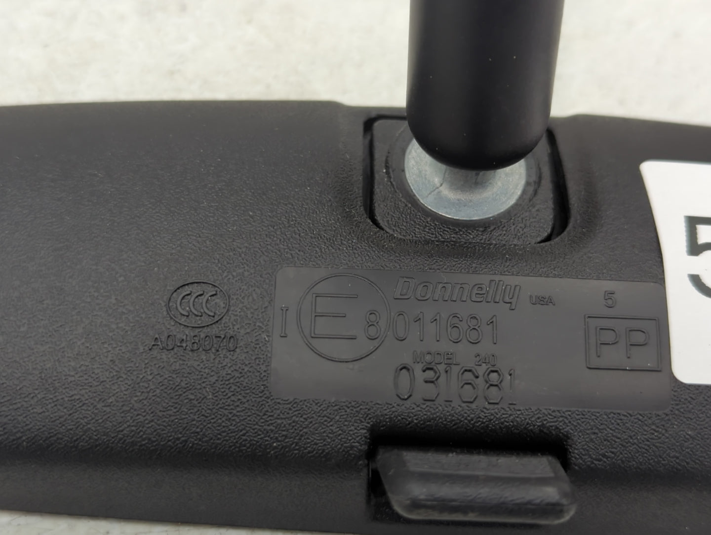 2020-2022 Subaru Legacy Interior Rear View Mirror Replacement OEM P/N:E8011681 Fits Fits 2020 2021 2022 OEM Used Auto Parts 