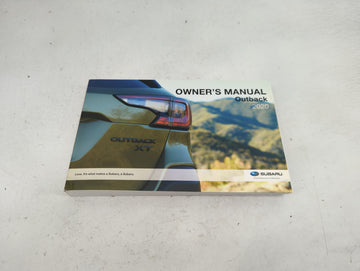 2020 Subaru Outback Owners Manual Book Guide P/N:A2570BE-B MSA5M2004A OEM Used Auto Parts - Oemusedautoparts1.com