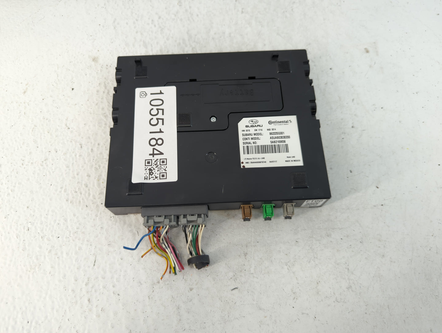 2020 Subaru Wrx Radio AM FM Cd Player Receiver Replacement P/N:86222SG001 Fits OEM Used Auto Parts - Oemusedautoparts1.com