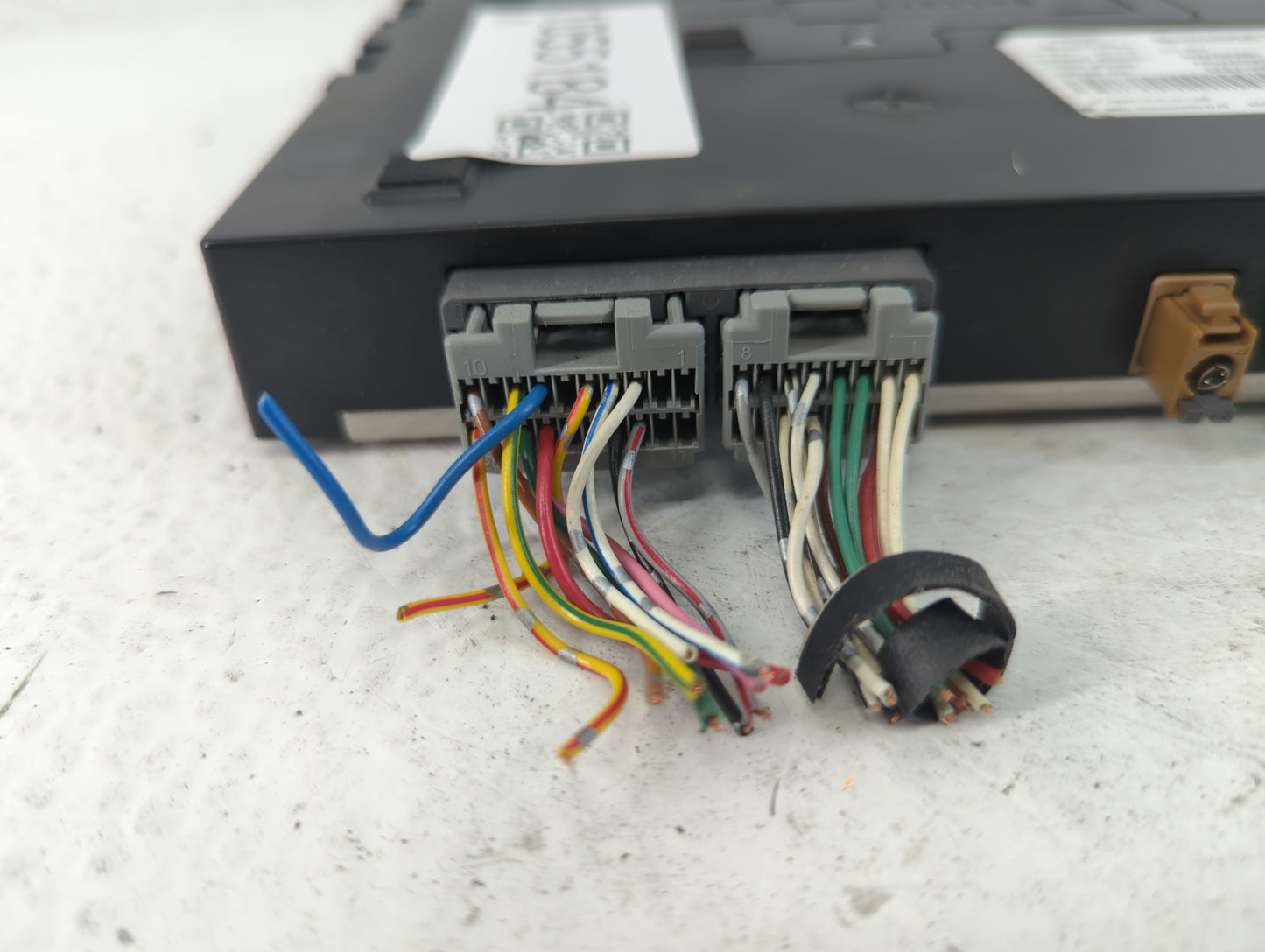 2020 Subaru Wrx Radio AM FM Cd Player Receiver Replacement P/N:86222SG001 Fits OEM Used Auto Parts - Oemusedautoparts1.com