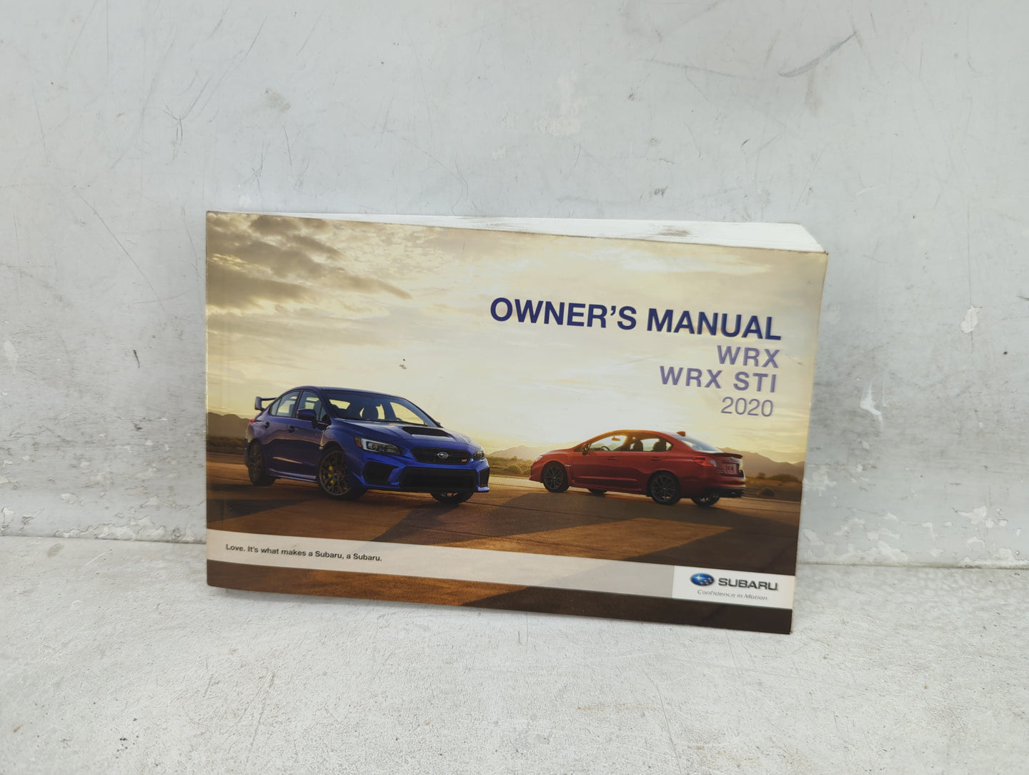 2020 Subaru Wrx Owners Manual Book Guide P/N:A1747BE-B OEM Used Auto Parts - Oemusedautoparts1.com