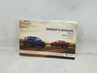 compare product 2020 Subaru Wrx Owners Manual Book Guide P/N:A1747BE-B OEM Used Auto Parts