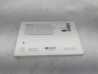 2020 Subaru Wrx Owners Manual Book Guide P/N:A1747BE-B OEM Used Auto Parts - Oemusedautoparts1.com