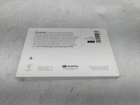 2020 Subaru Wrx Owners Manual Book Guide P/N:A1747BE-B OEM Used Auto Parts - Oemusedautoparts1.com
