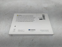 2020 Subaru Wrx Owners Manual Book Guide P/N:A1747BE-B OEM Used Auto Parts - Oemusedautoparts1.com
