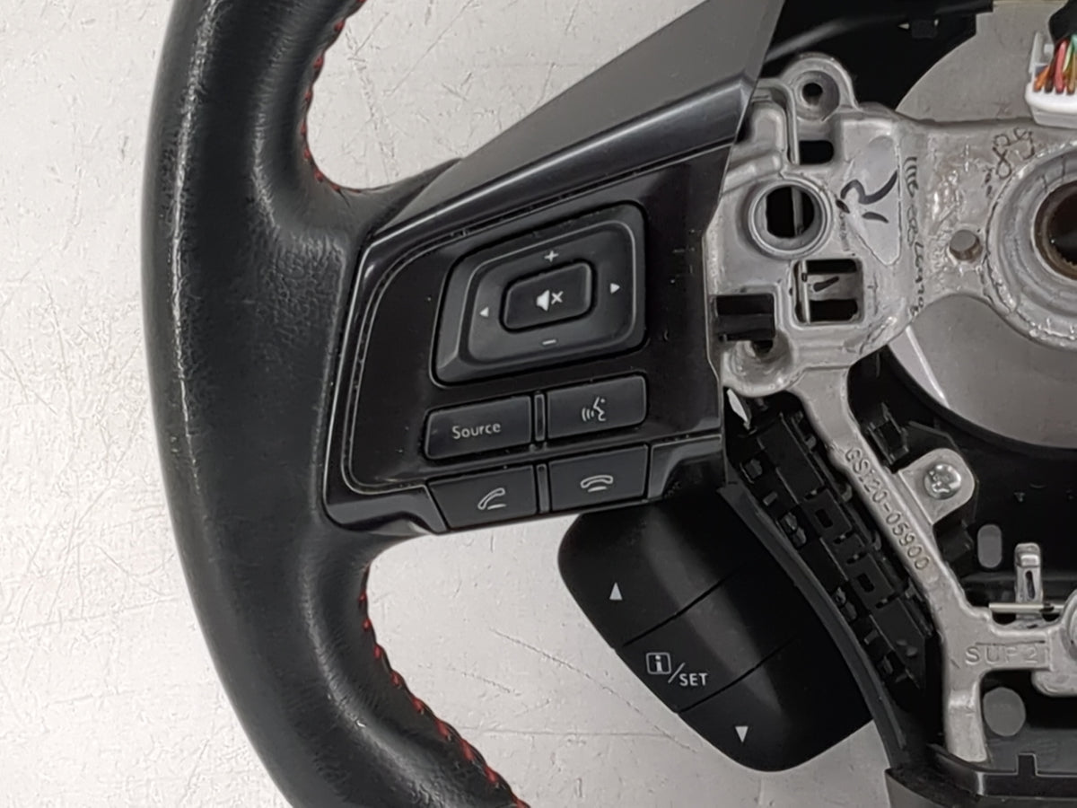 2020 Subaru Wrx Steering Wheel Oem Black - Oemusedautoparts1.com