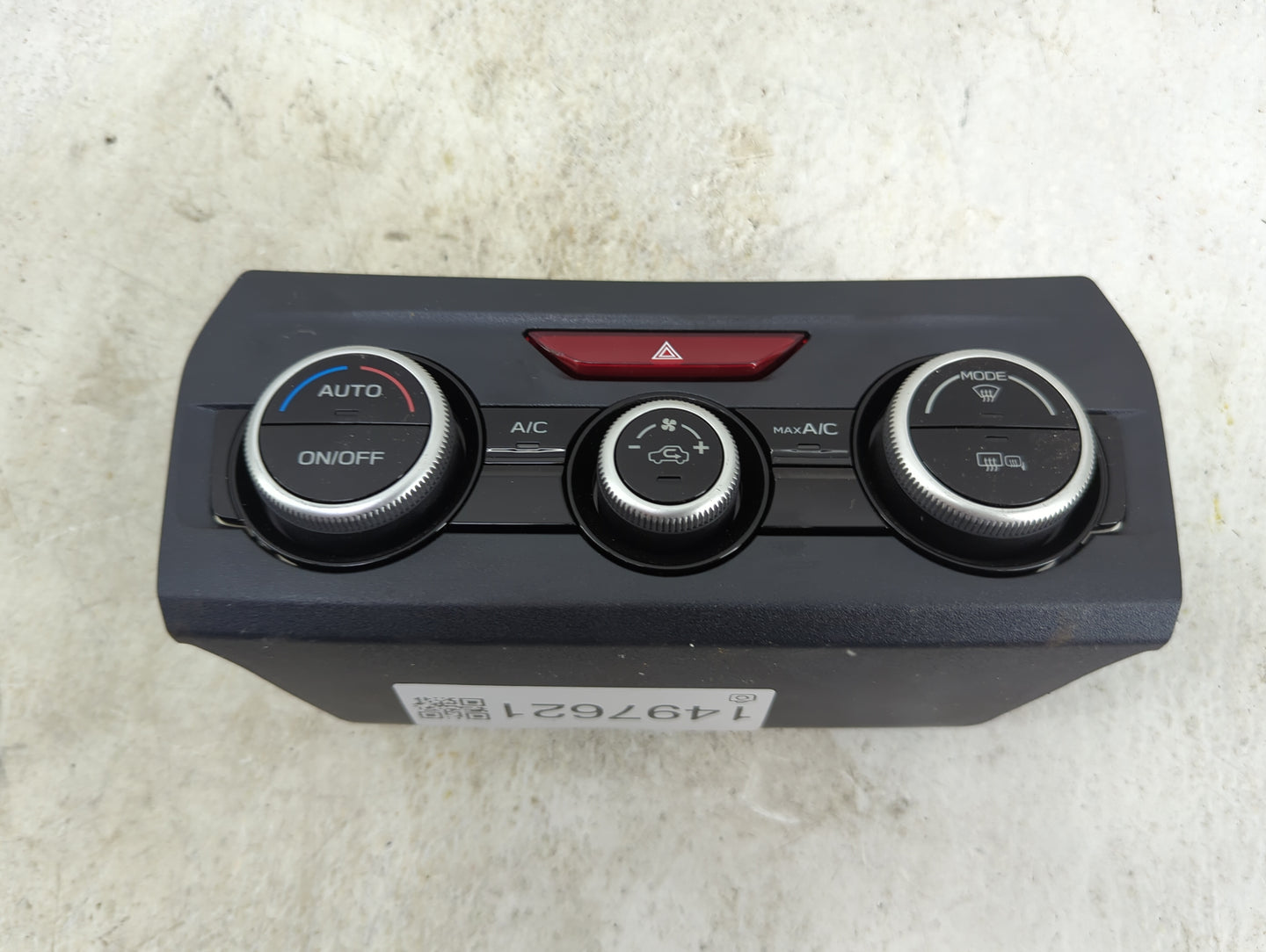 2020 Subaru Xv Climate Control Module Temperature AC/Heater Replacement P/N:72311FL750 237050-3491 Fits OEM Used Auto Parts 