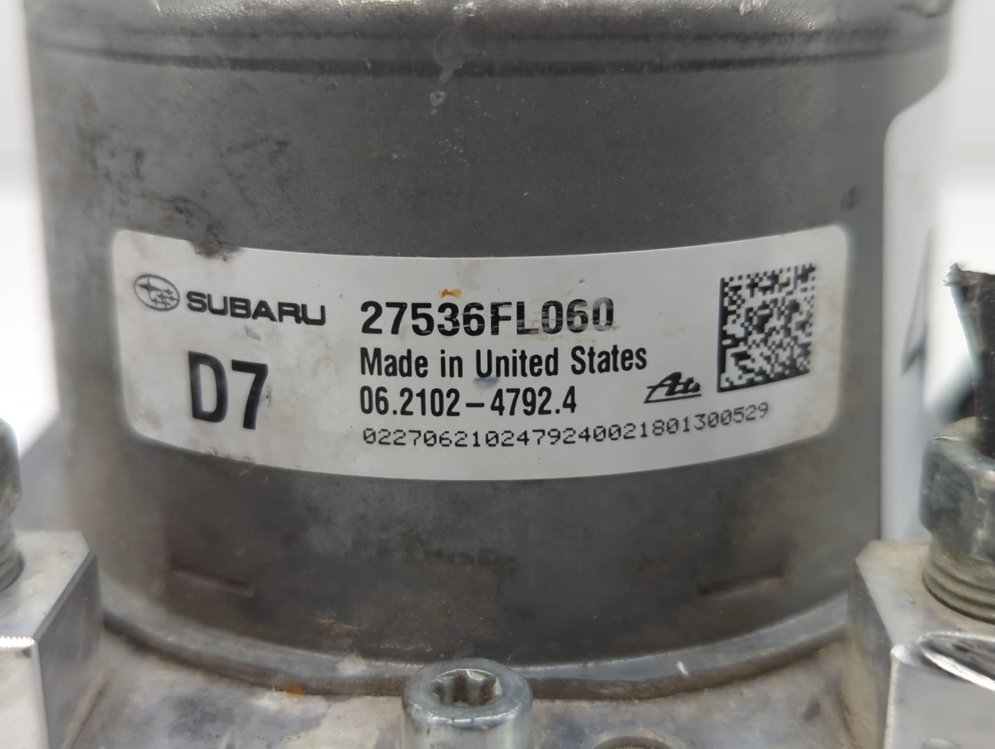 2020 Subaru Xv ABS Pump Control Module Replacement P/N:27536FL060 27536FL210 Fits OEM Used Auto Parts - Oemusedautoparts1.co