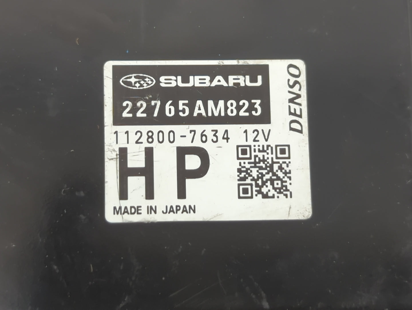 2020 Subaru Xv PCM Engine Control Computer ECU ECM PCU OEM P/N:22765AN950 22765AN951, 22765AM823, 22765AP54A Fits OEM Used A