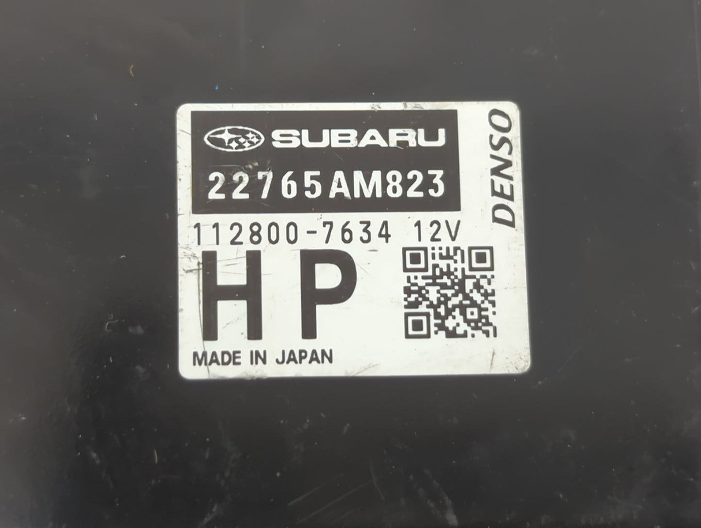 2020 Subaru Xv PCM Engine Control Computer ECU ECM PCU OEM P/N:22765AN950 22765AN951, 22765AM823, 22765AP54A Fits OEM Used A