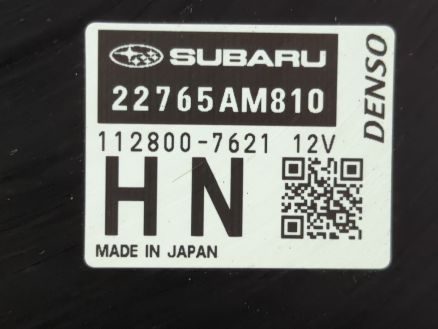 2020 Subaru Xv PCM Engine Control Computer ECU ECM PCU OEM P/N:22765AM810 22765AN950, 22765AN951, 22765AM823, 22765AP54A Fit