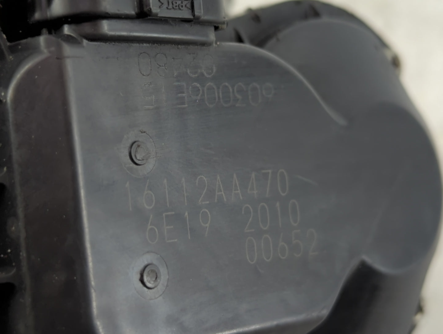 2020 Subaru Xv Throttle Body P/N:16112AA470 Fits Fits 2017 2018 2019 2021 2022 OEM Used Auto Parts - Oemusedautoparts1.com
