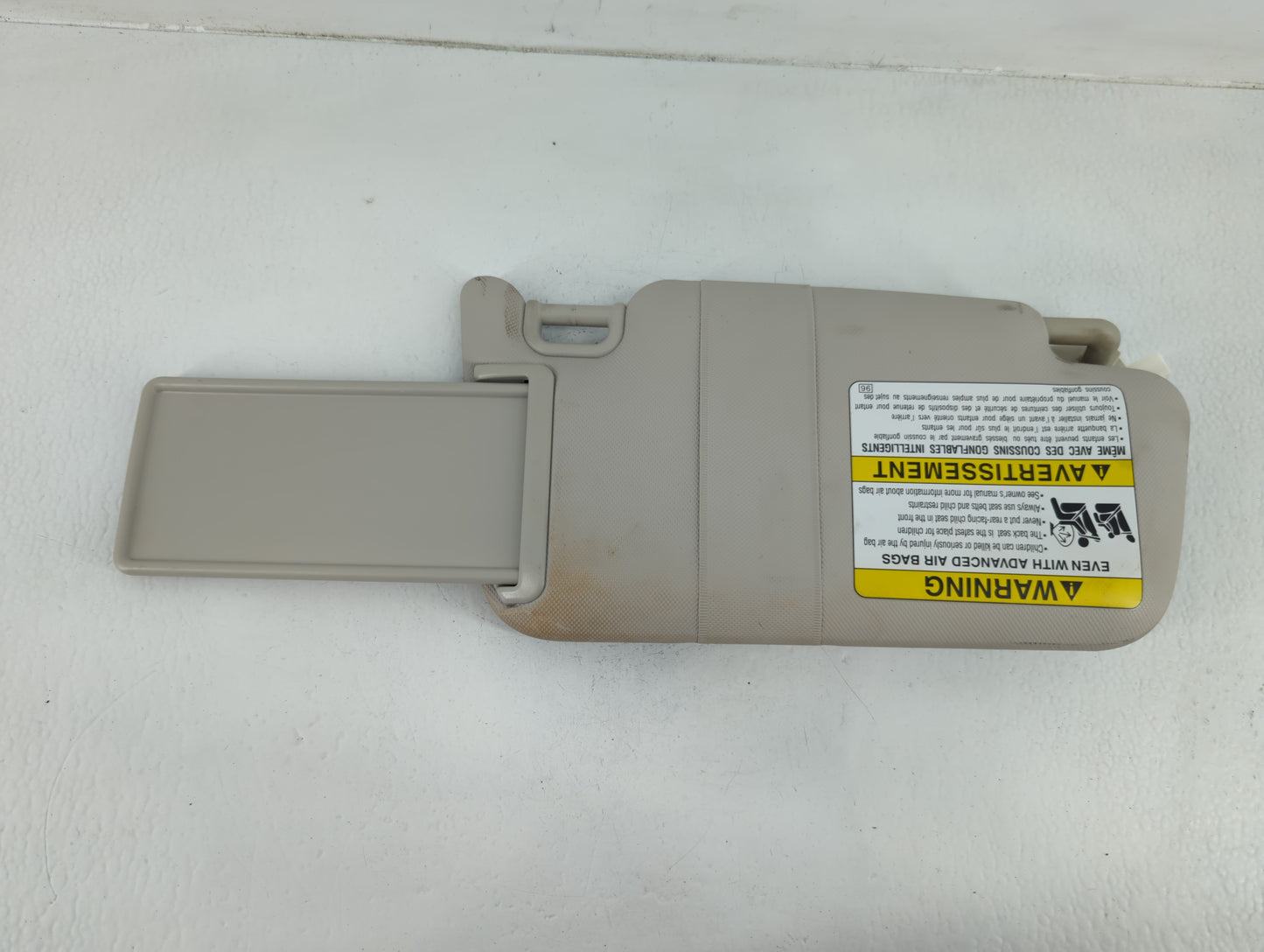 2020 Subaru Xv Sun Visor Shade Replacement Passenger Right Mirror Fits Fits 2021 2022 OEM Used Auto Parts - Oemusedautoparts