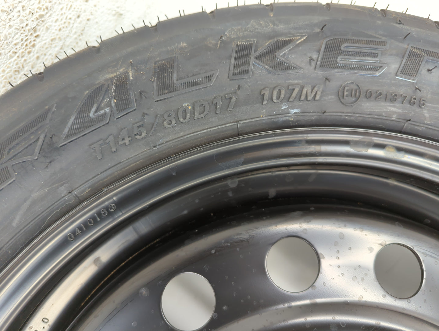 2020 Subaru Xv Crosstrek Spare Donut Tire Wheel Rim Oem - Oemusedautoparts1.com