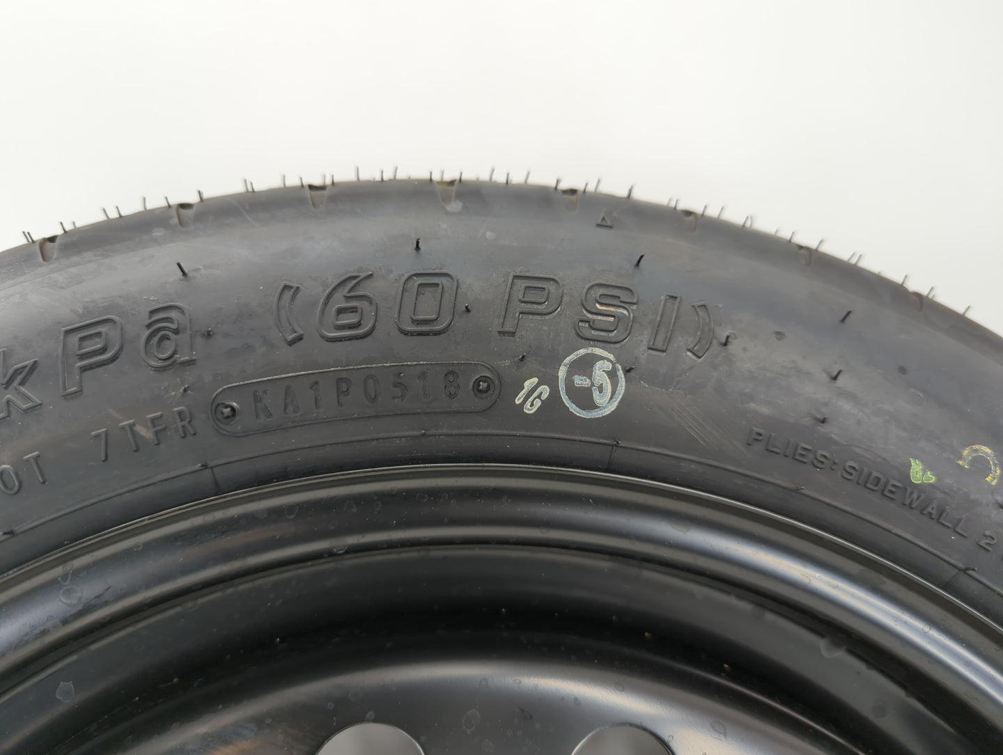 2020 Subaru Xv Crosstrek Spare Donut Tire Wheel Rim Oem - Oemusedautoparts1.com