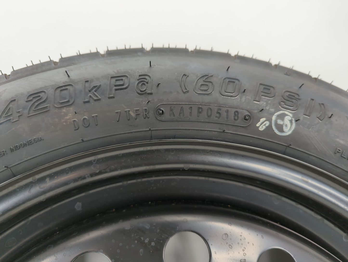 2020 Subaru Xv Crosstrek Spare Donut Tire Wheel Rim Oem - Oemusedautoparts1.com