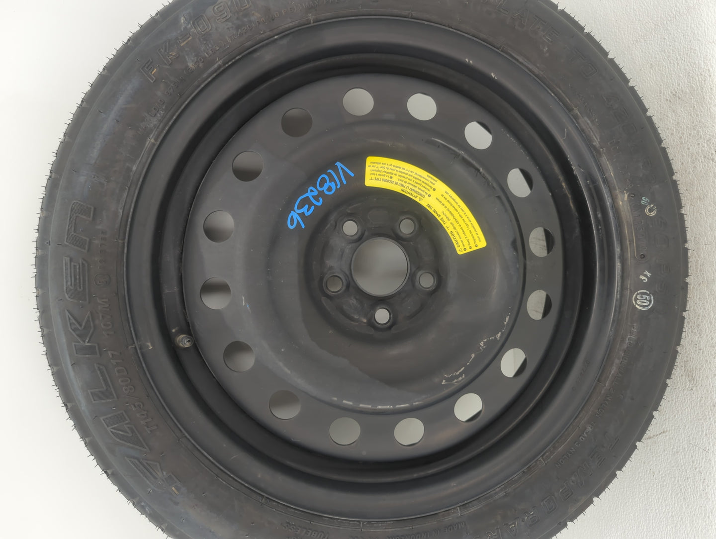 2020 Subaru Xv Crosstrek Spare Donut Tire Wheel Rim Oem - Oemusedautoparts1.com