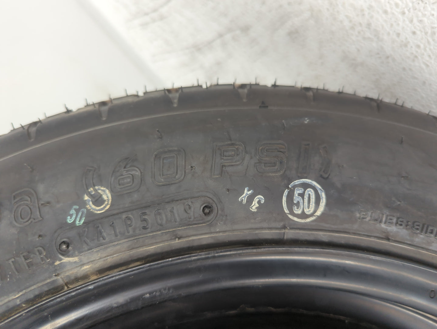 2020 Subaru Xv Crosstrek Spare Donut Tire Wheel Rim Oem - Oemusedautoparts1.com