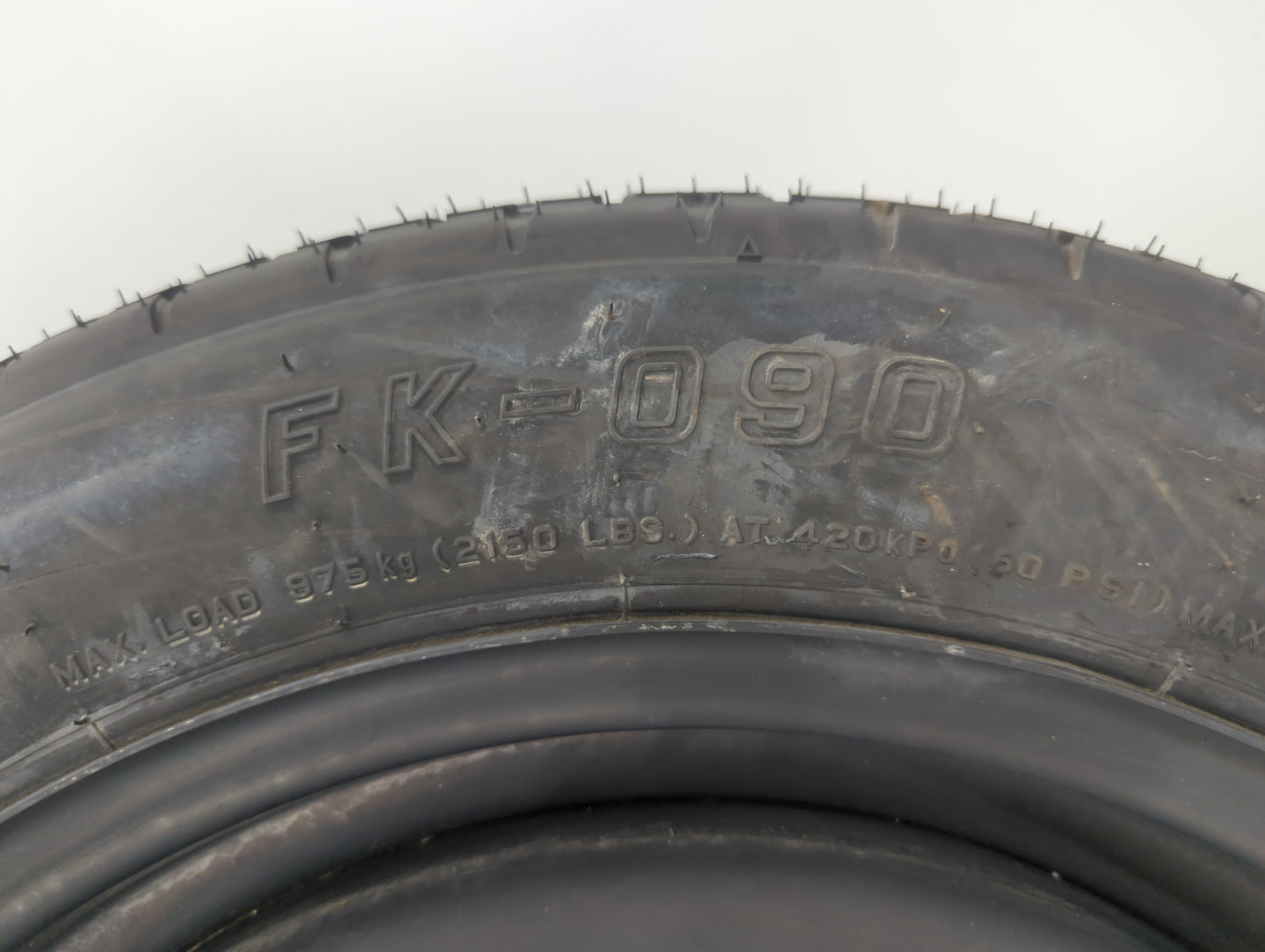 2020 Subaru Xv Crosstrek Spare Donut Tire Wheel Rim Oem - Oemusedautoparts1.com