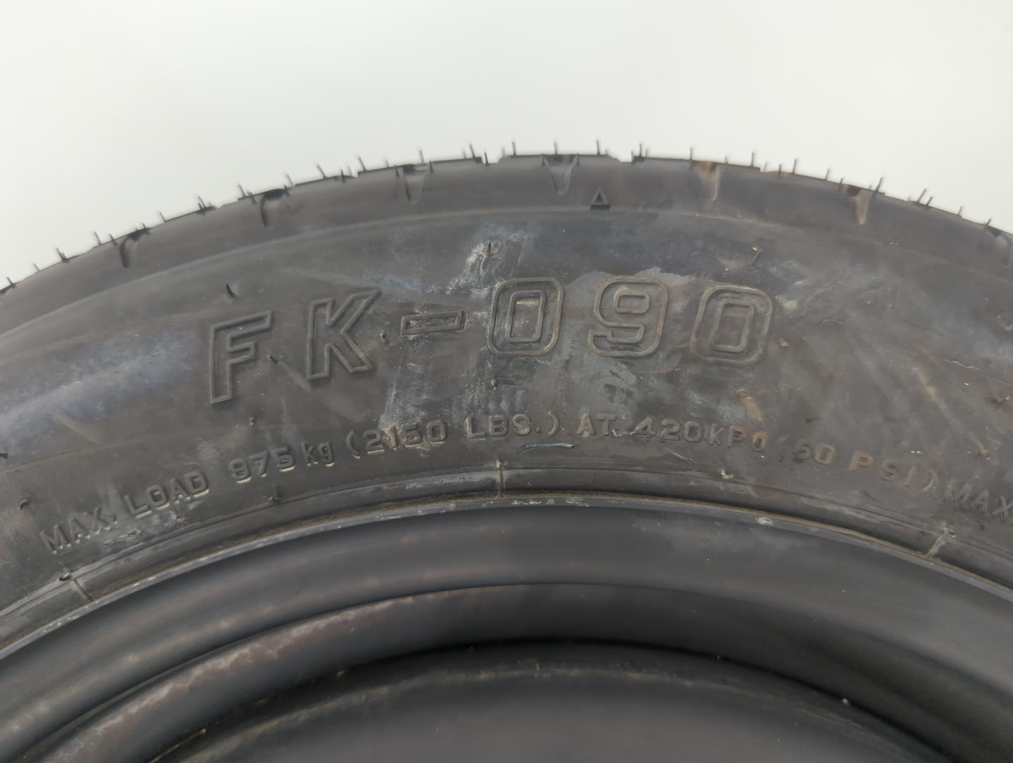 2020 Subaru Xv Crosstrek Spare Donut Tire Wheel Rim Oem - Oemusedautoparts1.com