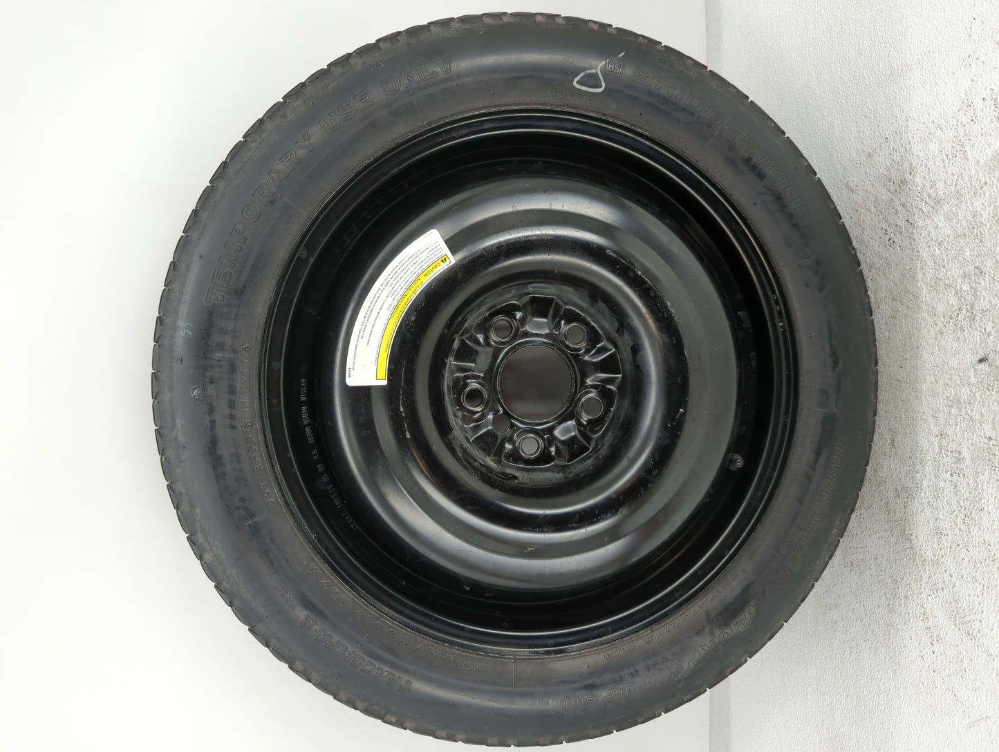 2020 Subaru Xv Crosstrek Spare Donut Tire Wheel Rim Oem - Oemusedautoparts1.com