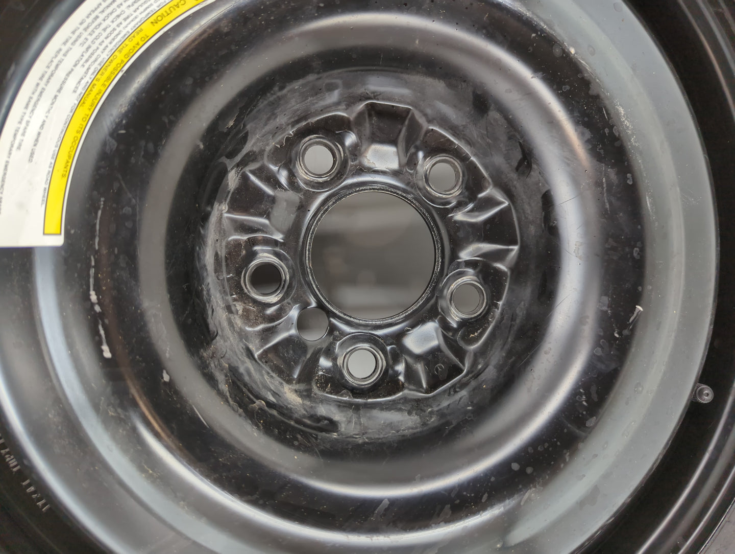 2020 Subaru Xv Crosstrek Spare Donut Tire Wheel Rim Oem - Oemusedautoparts1.com