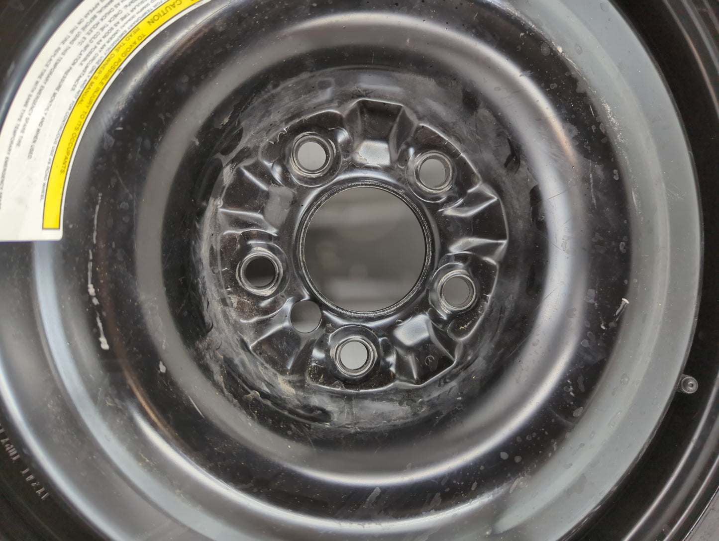 2020 Subaru Xv Crosstrek Spare Donut Tire Wheel Rim Oem - Oemusedautoparts1.com