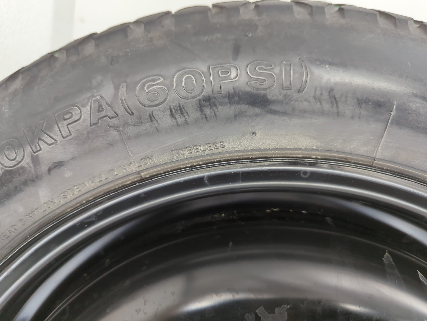 2020 Subaru Xv Crosstrek Spare Donut Tire Wheel Rim Oem - Oemusedautoparts1.com