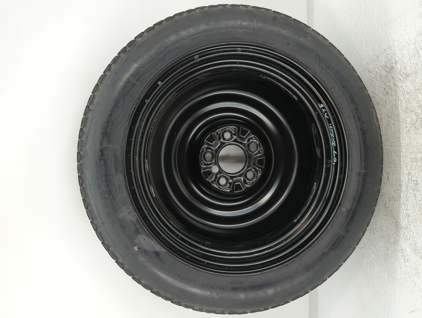 2020 Subaru Xv Crosstrek Spare Donut Tire Wheel Rim Oem - Oemusedautoparts1.com