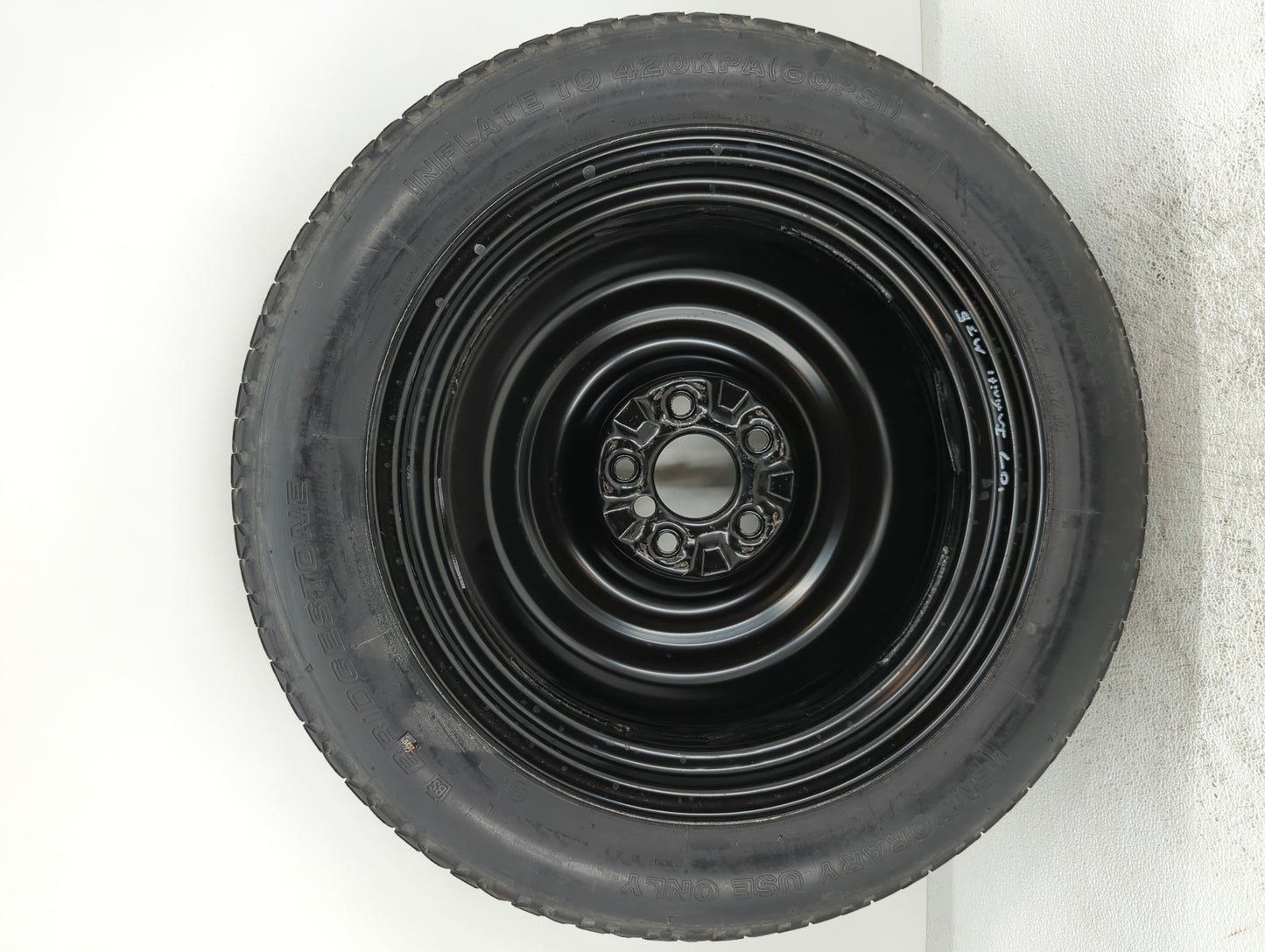 2020 Subaru Xv Crosstrek Spare Donut Tire Wheel Rim Oem - Oemusedautoparts1.com