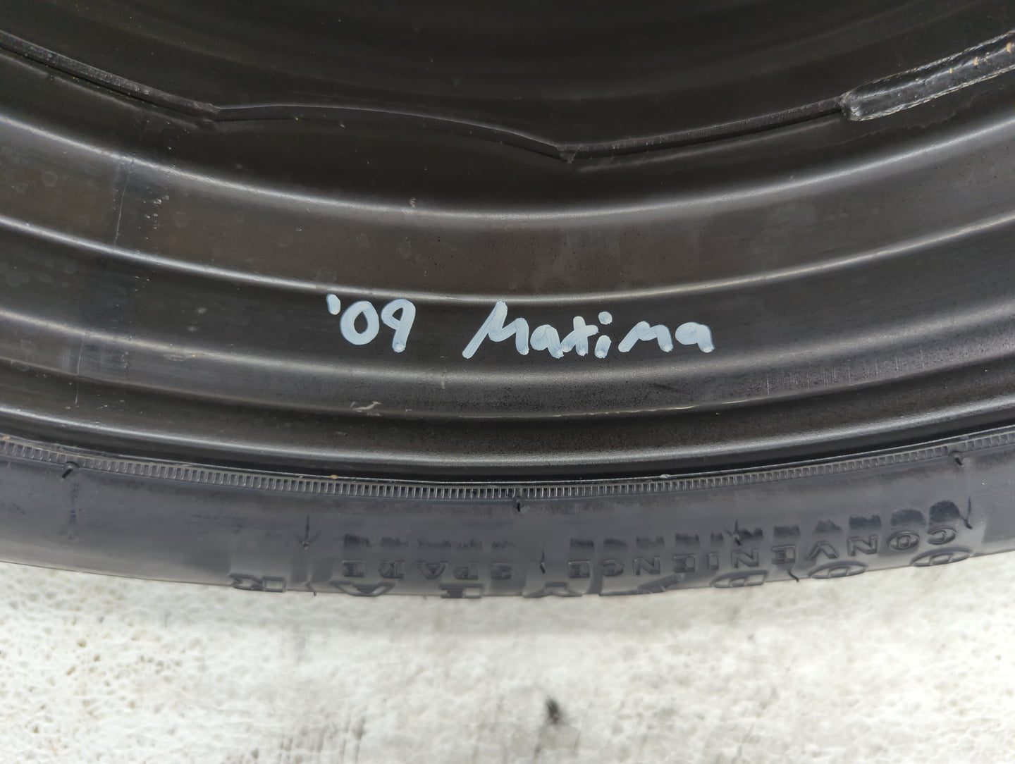 2020 Subaru Xv Crosstrek Spare Donut Tire Wheel Rim Oem - Oemusedautoparts1.com