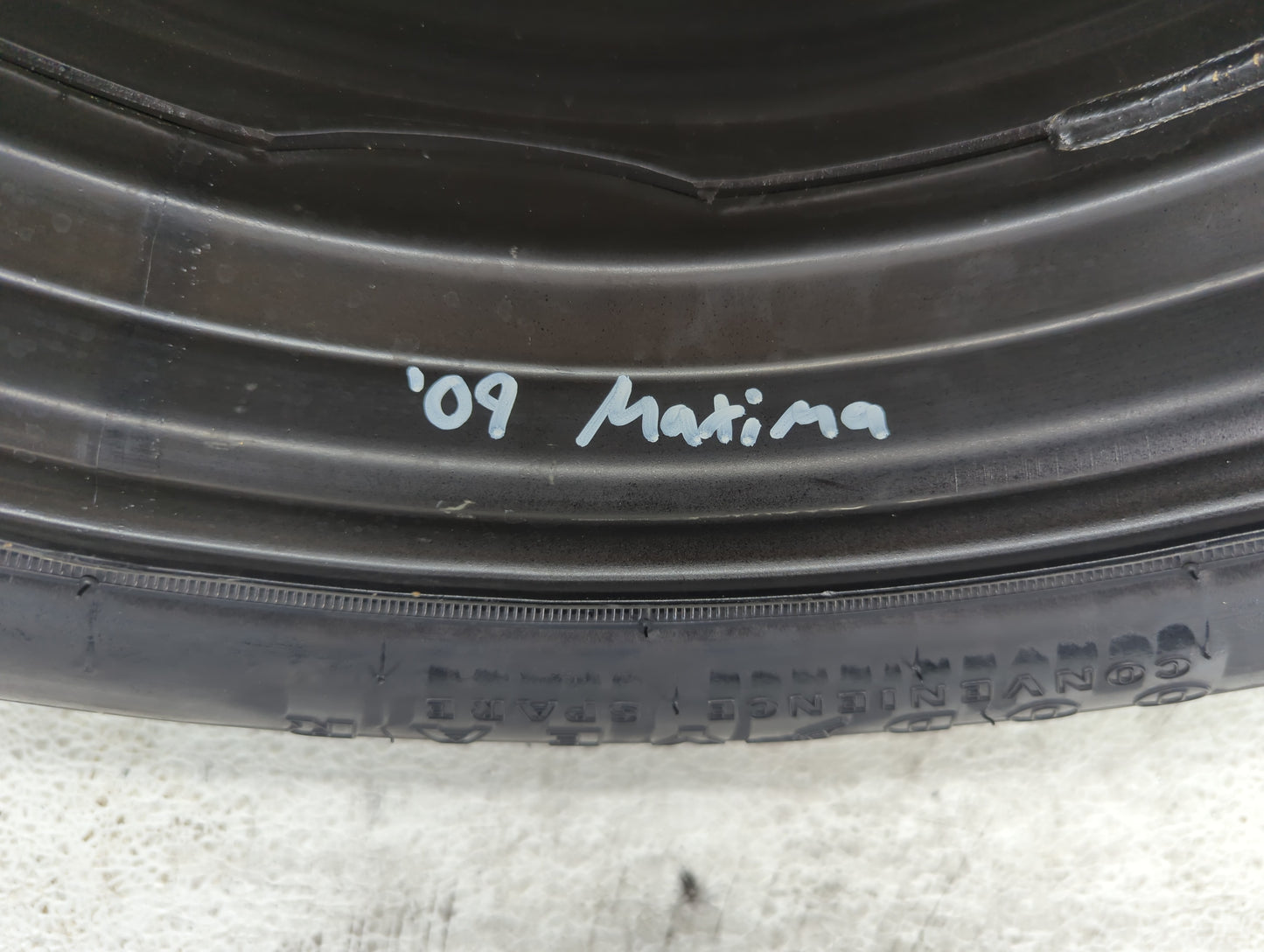 2020 Subaru Xv Crosstrek Spare Donut Tire Wheel Rim Oem - Oemusedautoparts1.com