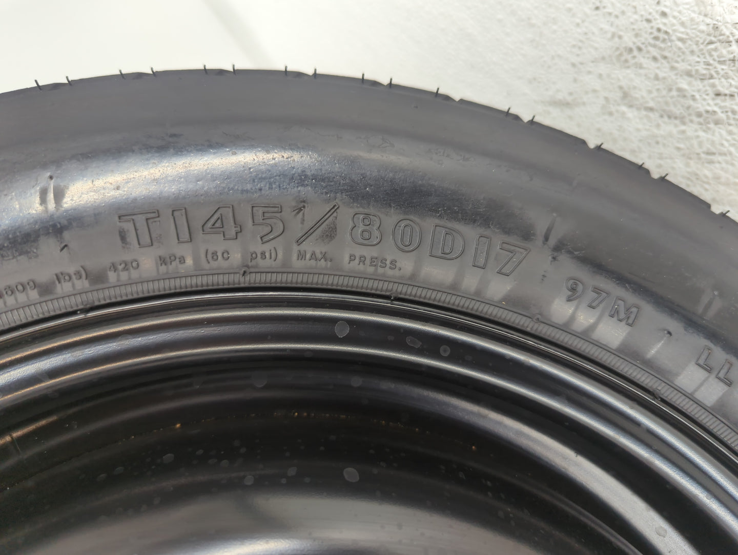 2020 Subaru Xv Crosstrek Spare Donut Tire Wheel Rim Oem - Oemusedautoparts1.com