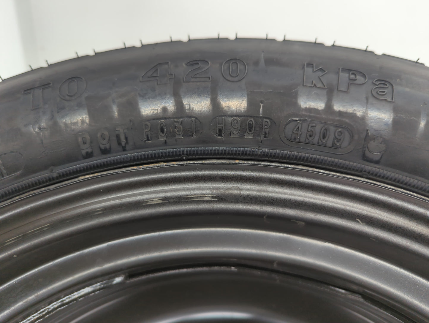 2020 Subaru Xv Crosstrek Spare Donut Tire Wheel Rim Oem - Oemusedautoparts1.com