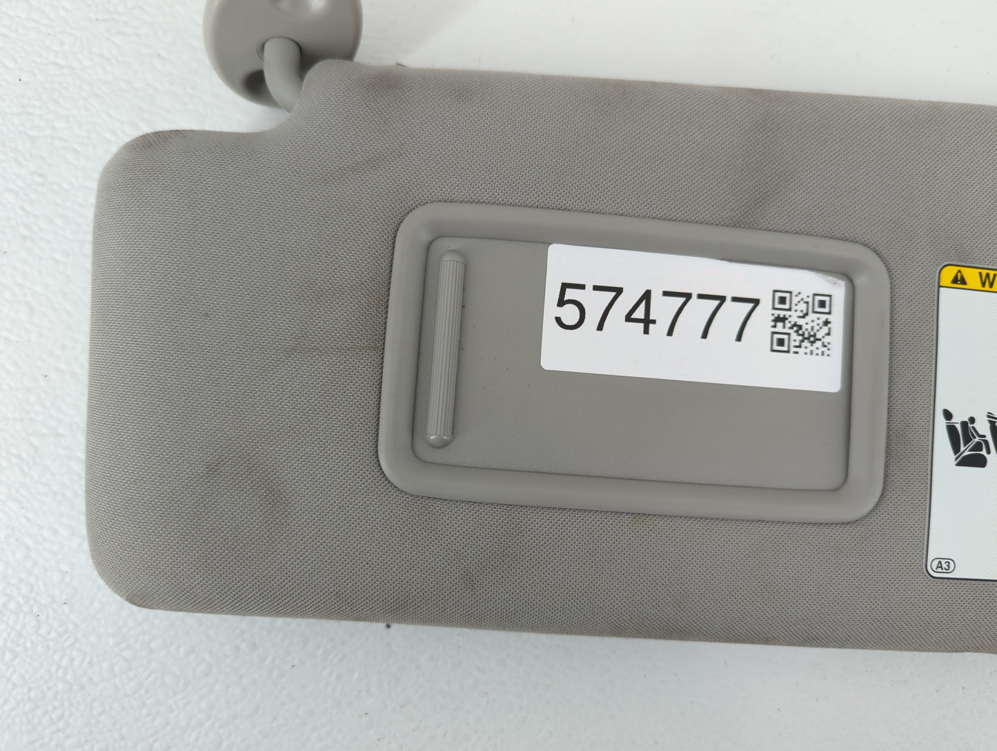 2010-2022 Toyota 4runner Sun Visor Shade Replacement Passenger Right Mirror Fits OEM Used Auto Parts - Oemusedautoparts1.com