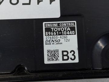2020 Toyota C-Hr PCM Engine Control Computer ECU ECM PCU OEM P/N:89661-10440 Fits OEM Used Auto Parts