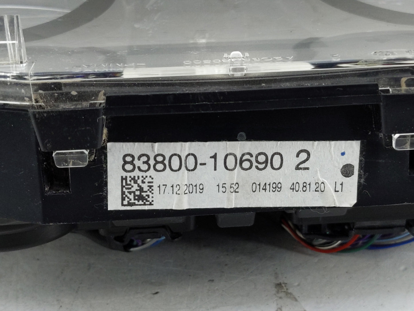 2020 Toyota C-Hr Instrument Cluster Speedometer Gauges P/N:83800-10690 Fits OEM Used Auto Parts - Oemusedautoparts1.com