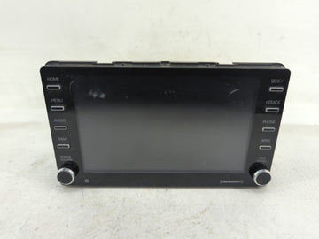 2020-2022 Toyota C-Hr Radio AM FM Cd Player Receiver Replacement P/N:86140-10100 Fits Fits 2020 2021 2022 OEM Used Auto Part