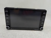 2020-2022 Toyota C-Hr Radio AM FM Cd Player Receiver Replacement P/N:86140-10100 Fits Fits 2020 2021 2022 OEM Used Auto Part
