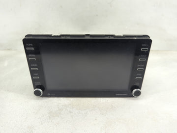2020-2022 Toyota C-Hr Radio AM FM Cd Player Receiver Replacement P/N:86140-10100 Fits Fits 2020 2021 2022 OEM Used Auto Part