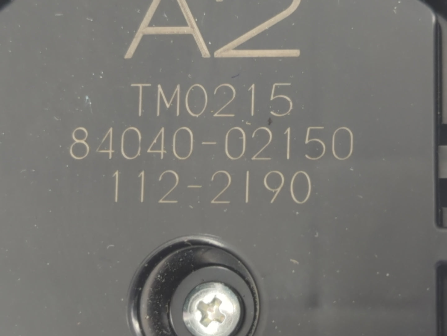 2020 Toyota C-Hr Master Power Window Switch Replacement Driver Side Left P/N:8404002150 TM0215, 112-2190 Fits OEM Used Auto 