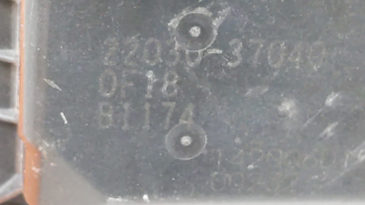 2020 Toyota C-Hr Throttle Body P/N:22030-07130 22030-37040 Fits Fits 2013 2014 OEM Used Auto Parts - Oemusedautoparts1.com