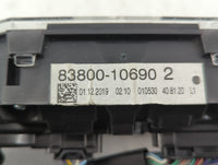 2020 Toyota C-Hr Instrument Cluster Speedometer Gauges P/N:83800-10690 Fits OEM Used Auto Parts - Oemusedautoparts1.com