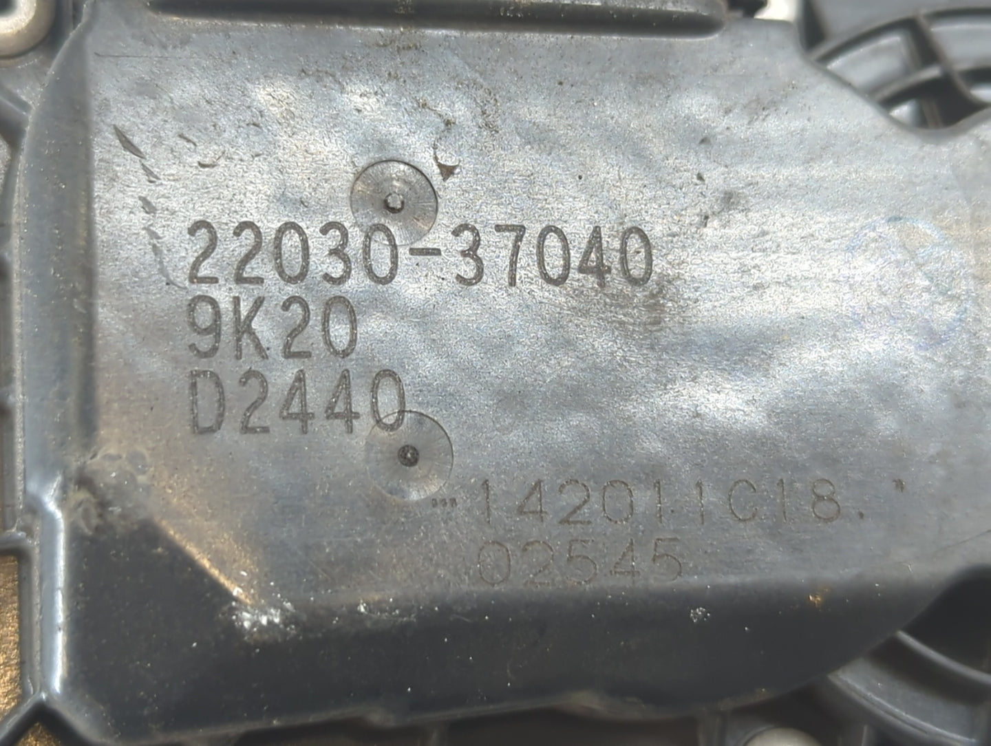 2018-2022 Toyota C-Hr Throttle Body P/N:22030-37040 Fits Fits 2013 2014 2018 2019 2020 2021 2022 OEM Used Auto Parts - Oemus