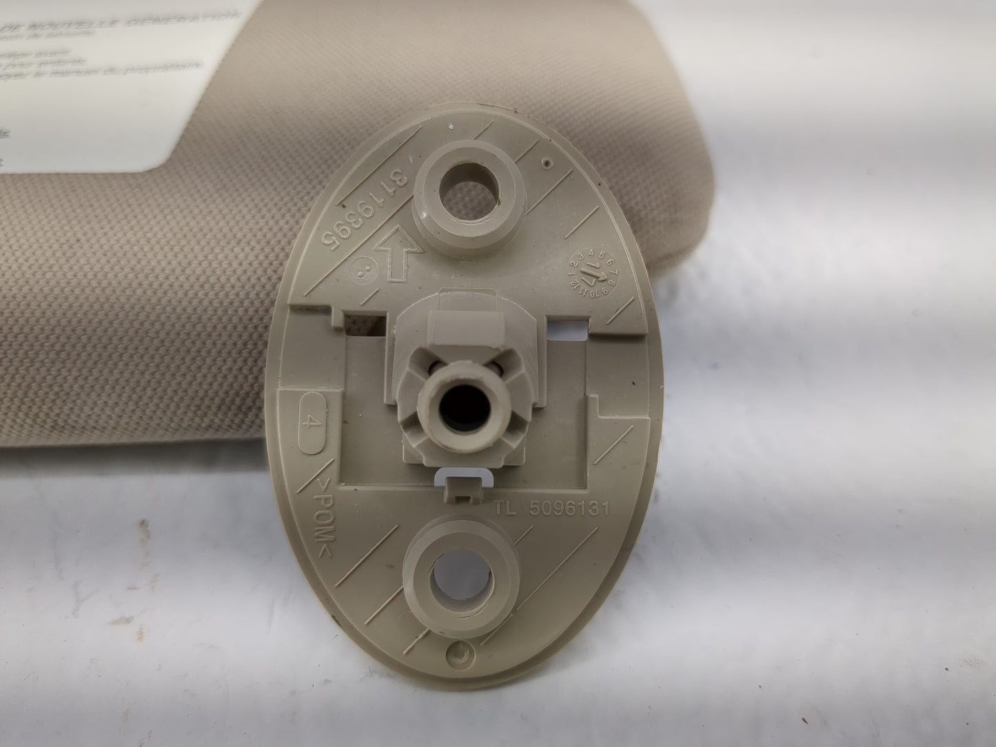 2018-2022 Toyota Camry Sun Visor Shade Replacement Passenger Right Mirror Fits Fits 2018 2019 2020 2021 2022 OEM Used Auto P