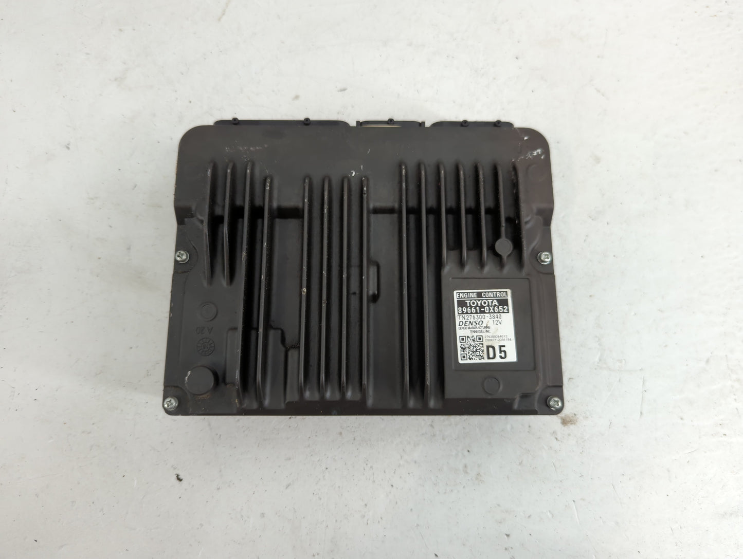 2020 Toyota Camry PCM Engine Control Computer ECU ECM PCU OEM P/N:TN276300-3840 89661-0X652 Fits OEM Used Auto Parts - Oemus