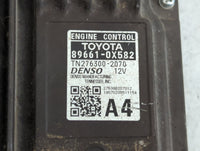 2019-2020 Toyota Camry PCM Engine Control Computer ECU ECM PCU OEM P/N:89661-0X582 Fits Fits 2019 2020 OEM Used Auto Parts -
