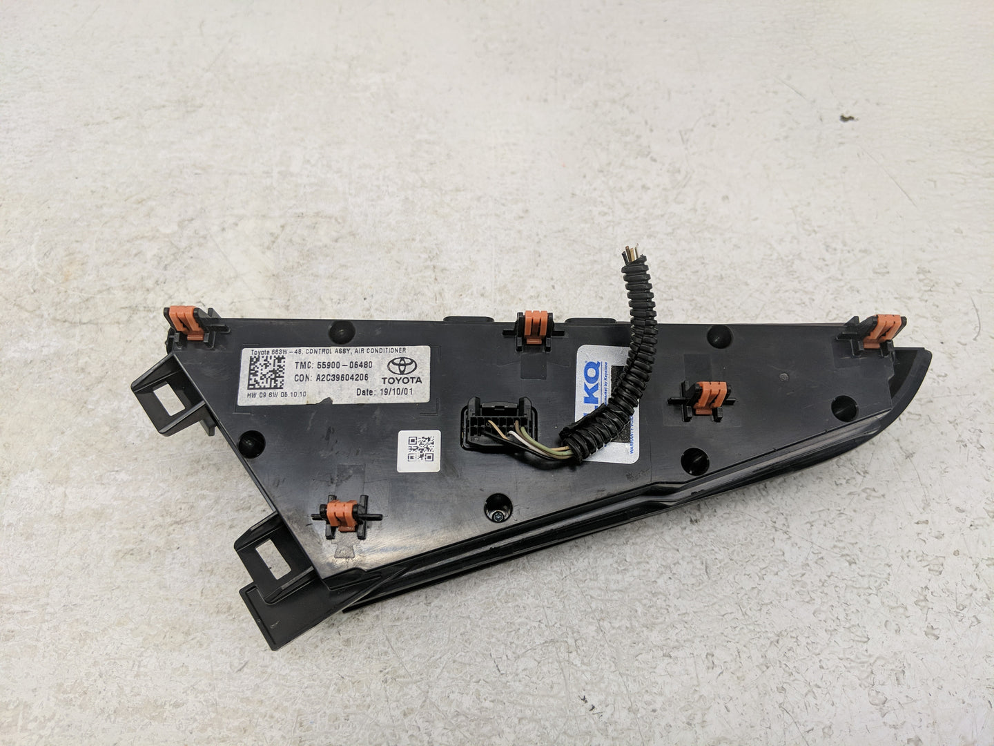 2018-2022 Toyota Camry Climate Control Module Temperature AC/Heater Replacement P/N:A2C39604206 55900-06480 Fits OEM Used Au
