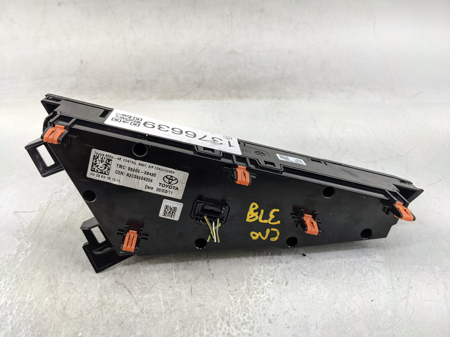 2018-2022 Toyota Camry Climate Control Module Temperature AC/Heater Replacement P/N:55900-06480 Fits Fits 2018 2019 2020 202