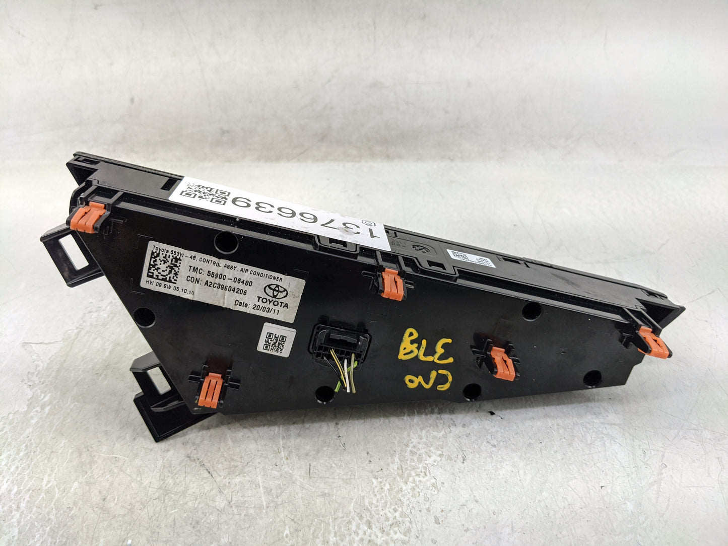 2018-2022 Toyota Camry Climate Control Module Temperature AC/Heater Replacement P/N:55900-06480 Fits Fits 2018 2019 2020 202